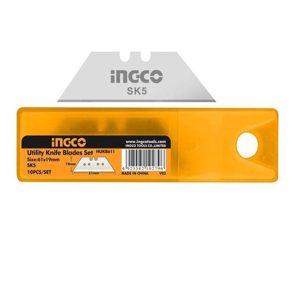 Ingco Utility Knife Blades (10 Pack)