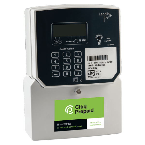 Landis+Gyr Prepaid Meter 1 Pole