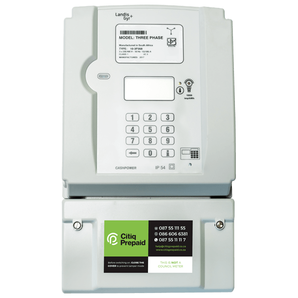 Three Phase 100A Prepaid Meter