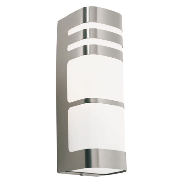 Stainless Steel & Plastic Wall Light