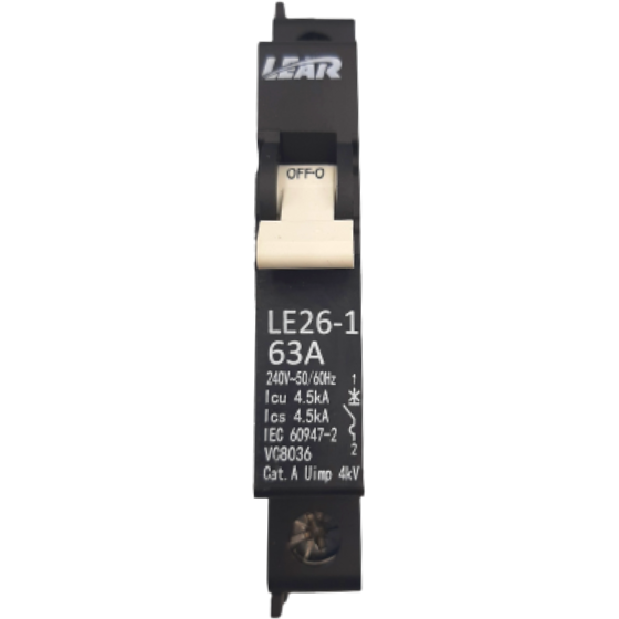 Lear Circuit Breaker 1P 10A