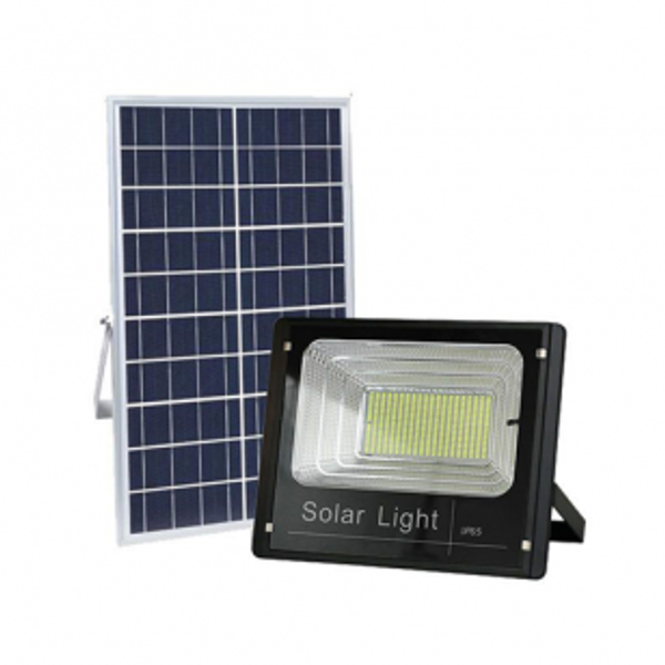 60W Solar LED Floodlight Complete