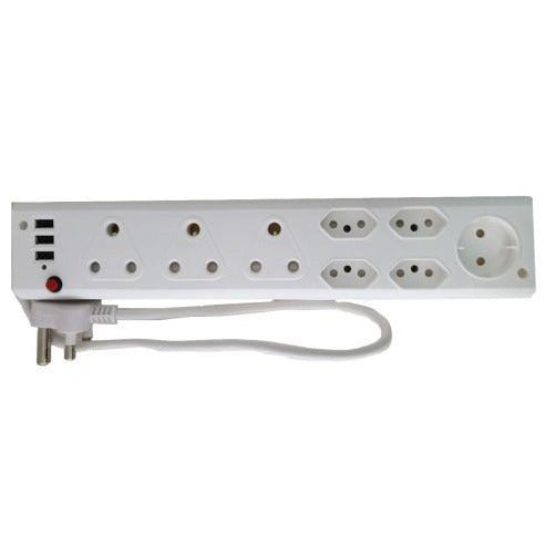ZAP Multiplug 8 Way Unswitched