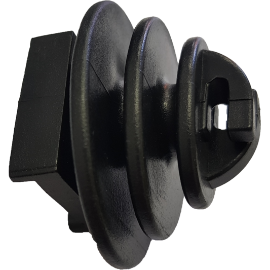 Flat Bar Jumbo Bobbin - Black For Sale | Brite Lighting & Electrical