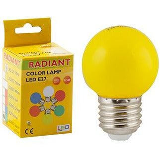Radiant Golf Ball LED 0.5W Yellow E27