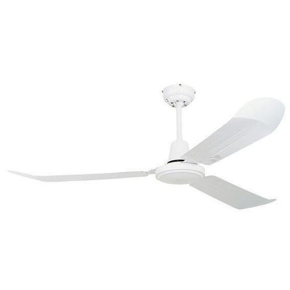 Industrial Ceiling Fan 3 Blade White