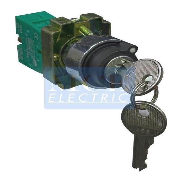 Key Switch 2 Position 22mm