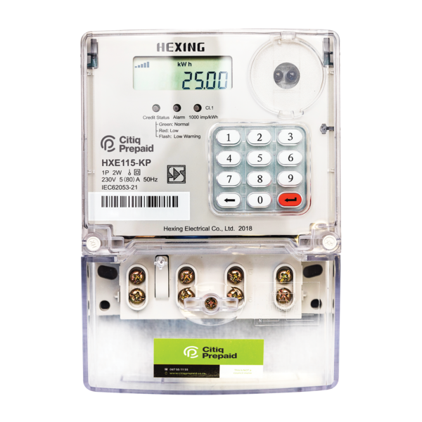 Hexing 1P Prepaid Electricity Meter