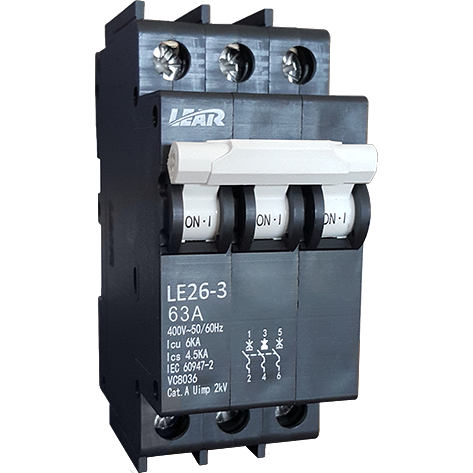 Lear Circuit Breaker 3P 63A